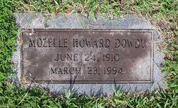 Mozelle Mae <I>Howard</I> Dowdy 