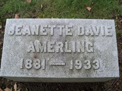 Jeanette B. <I>Davie</I> Amerling 
