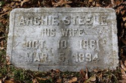 Archie Ella <I>Steele</I> Catching 