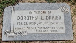Dorothy L <I>Garrison</I> Driver 