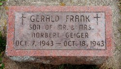 Gerald Frank Geiger 