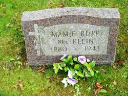 Mamie <I>Klein</I> Rupp 