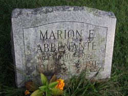 Marion Evelyn <I>Dee</I> Abbenante 