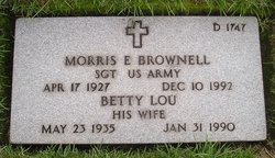 Betty Lou <I>Cook</I> Brownell 