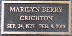 Marilyn <I>Berry</I> Crichton 