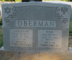 Abraham “Abe” Oberman 