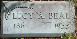 Lucy A <I>Gardner</I> Beal 