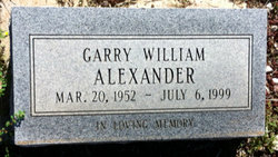 Garry William Alexander 