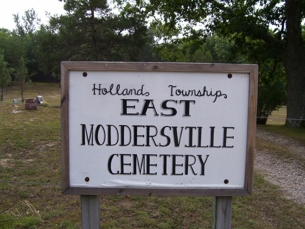 Moddersville East Cemetery