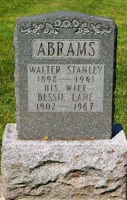 Bessie Gertrude <I>Lane</I> Abrams 