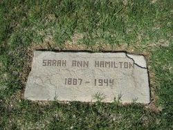 Sarah Anna <I>Schofield</I> Hamilton 