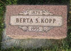 Berta <I>Shields</I> Kopp 