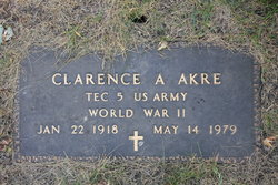 Clarence A Akre 
