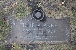 Tillie A <I>Michaelson</I> Akre 