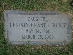 Christy <I>Grant</I> Ferebee 