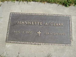 Jeannette A. <I>Barritt</I> Clark 