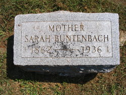 Sarah <I>Schmid</I> Buntenbach 
