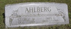 George M Ahlberg 