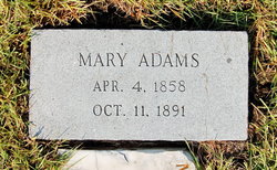 Mary M <I>Garner</I> Adams 