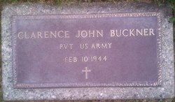 Pvt Clarence John Buckner 