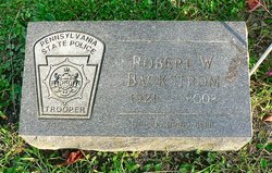 Robert William Backstrom 