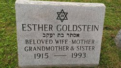 Esther <I>Solomon</I> Goldstein 
