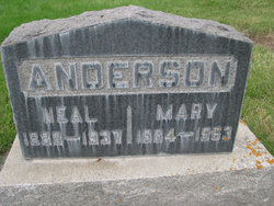 Mary Ann <I>Halsey</I> Anderson 