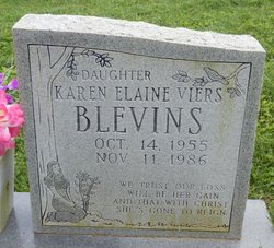 Karen Elaine <I>Viers</I> Blevins 