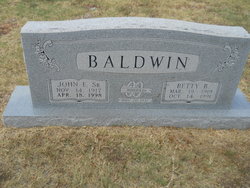 John Edward Baldwin Sr.