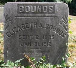 Elizabeth Alice <I>Saker</I> Bounds 