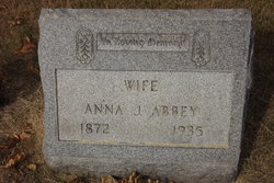 Anna Josephine <I>Foley</I> Abbey 