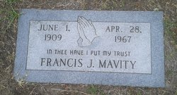 Francis Joseph Mavity 