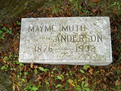 Mayme <I>Muth</I> Anderson 