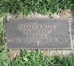 Capt Jeffrey B. Balk 