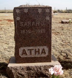 Sarah Jane <I>Stephens</I> Atha 