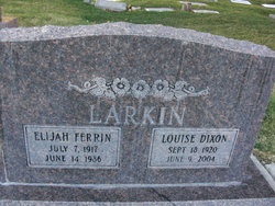 Louise <I>Dixon</I> Larkin 