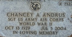 Chancey A. Andrus 