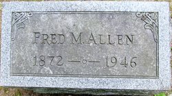 Frederick Marshall “Fred” Allen 