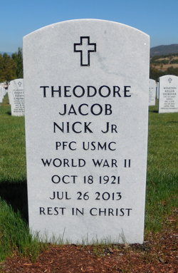 PFC Theodore Jacob Nick Jr.