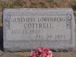 Genevieve <I>Lowenberg</I> Cottrell 