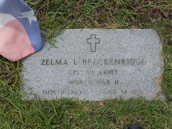 Zelma Lou <I>Daniell</I> Breckenridge 