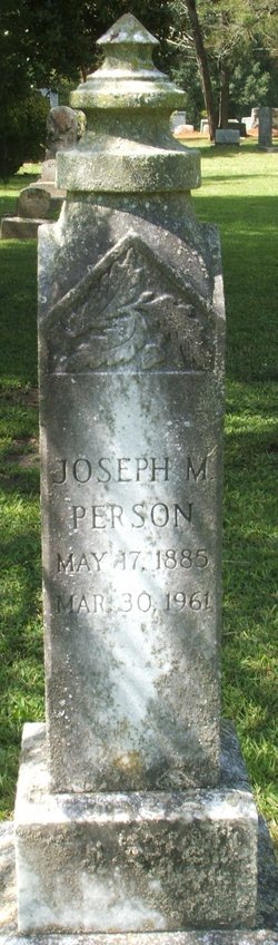 Joseph Mason Person 