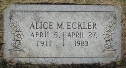 Alice Eckler 