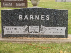Betty Ann <I>Bertram</I> Barnes 