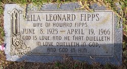 Veila <I>Leonard</I> Fipps 