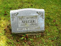 Jane Elizabeth <I>Brandt</I> Allger 