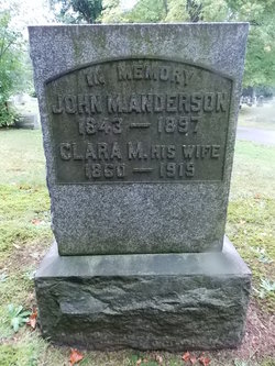 Clara Marie <I>Johnson</I> Anderson 