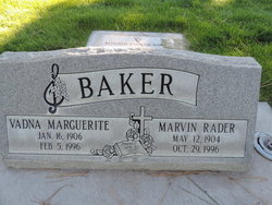 Marvin Rader Baker 