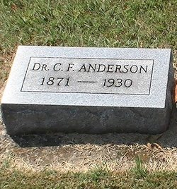 Dr Charles F. Anderson 