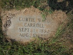 Curtie Lee <I>Ward</I> Carroll 